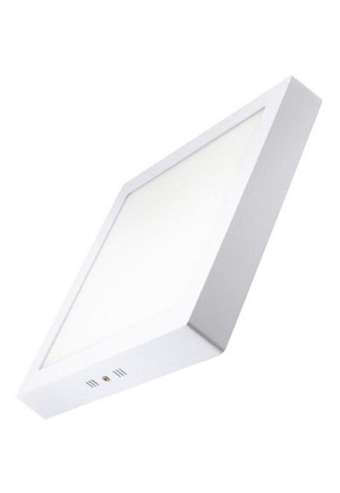 Foco Panel Plafón Led 18w Sobrepuesto Cuadrado Frio-0