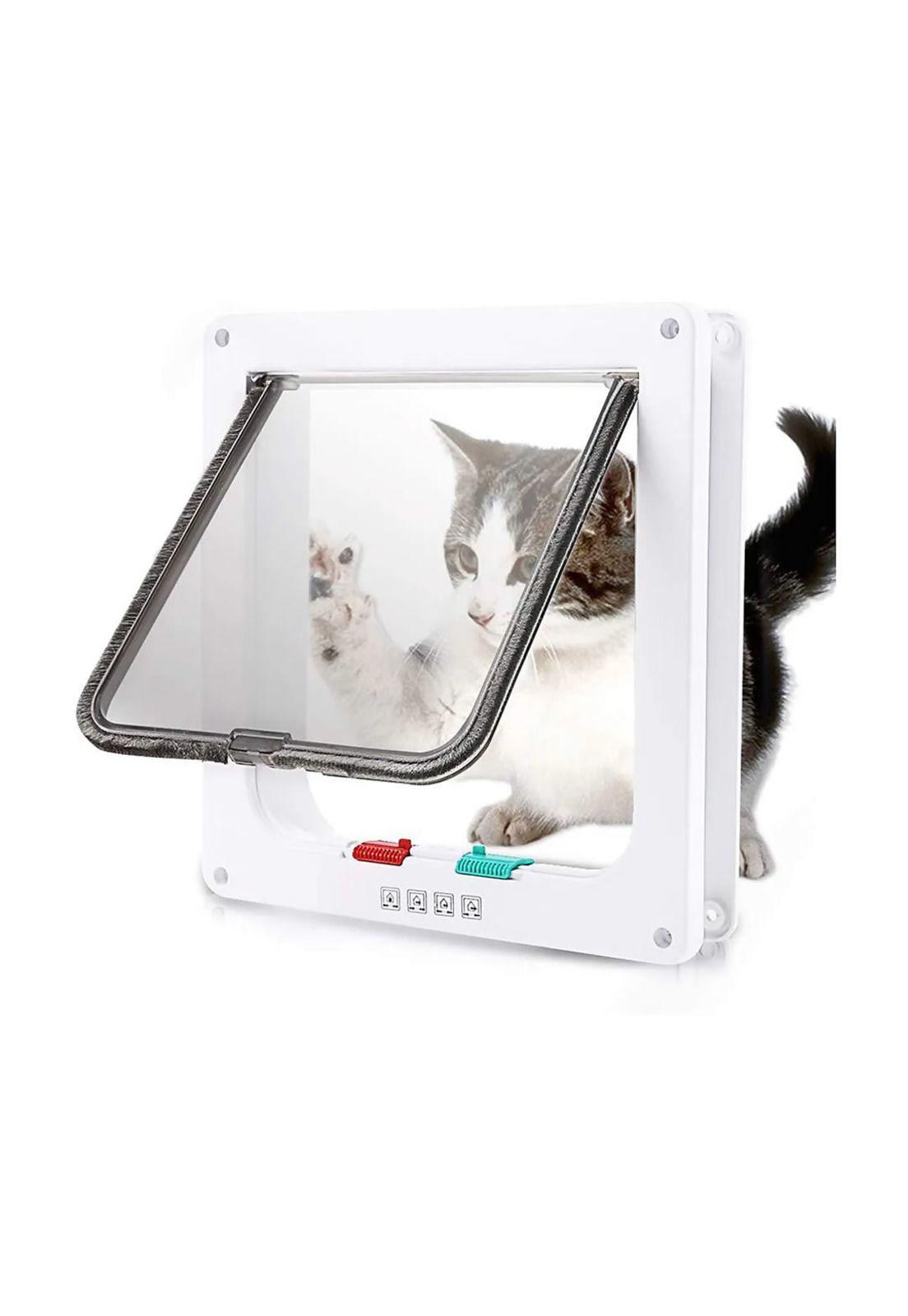 Puerta Exterior Mediana Para Perro Gato Mascota Talla M-2