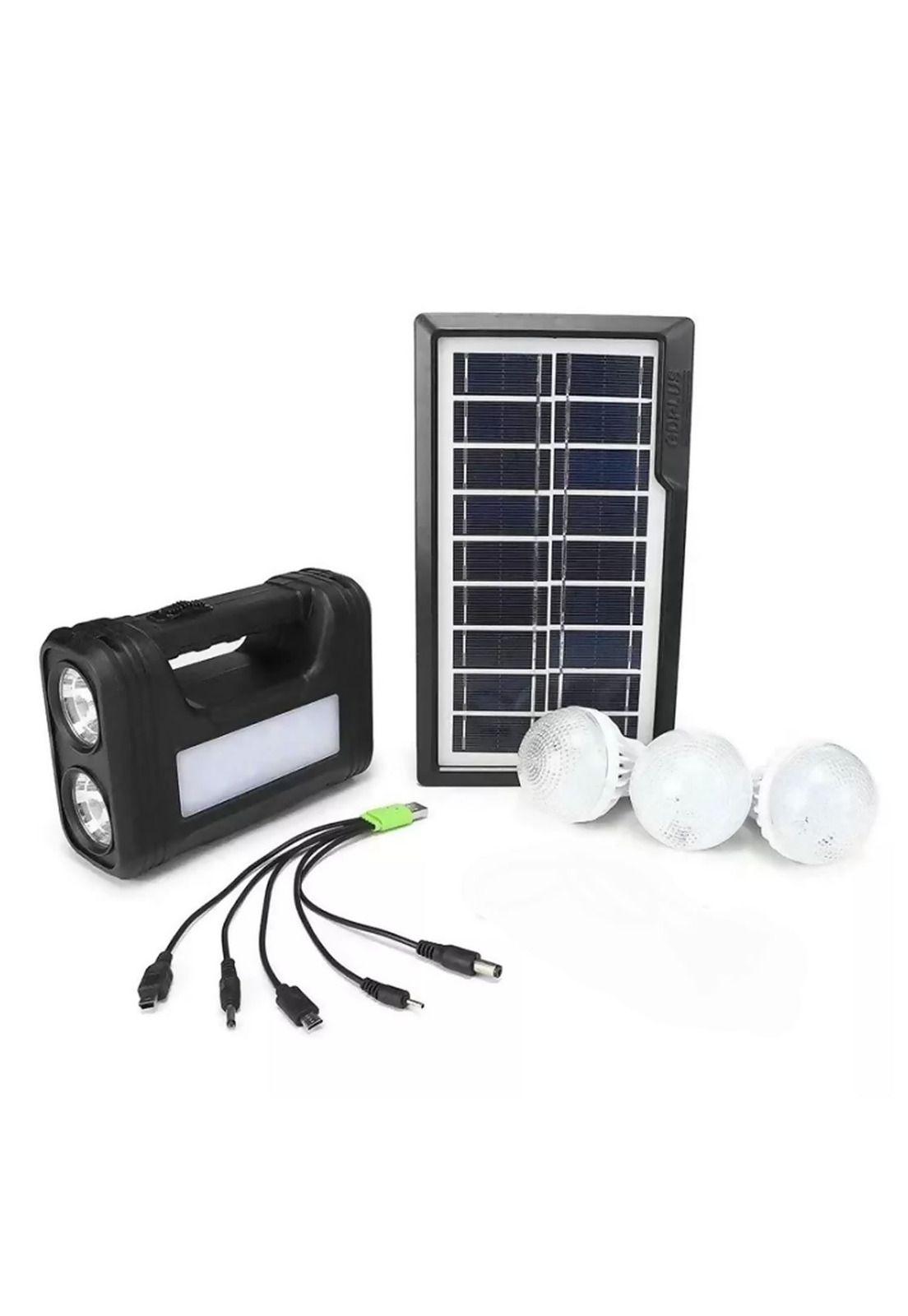 Kit Solar Emergencia Camping 220v Ampolletas 36hrs-0