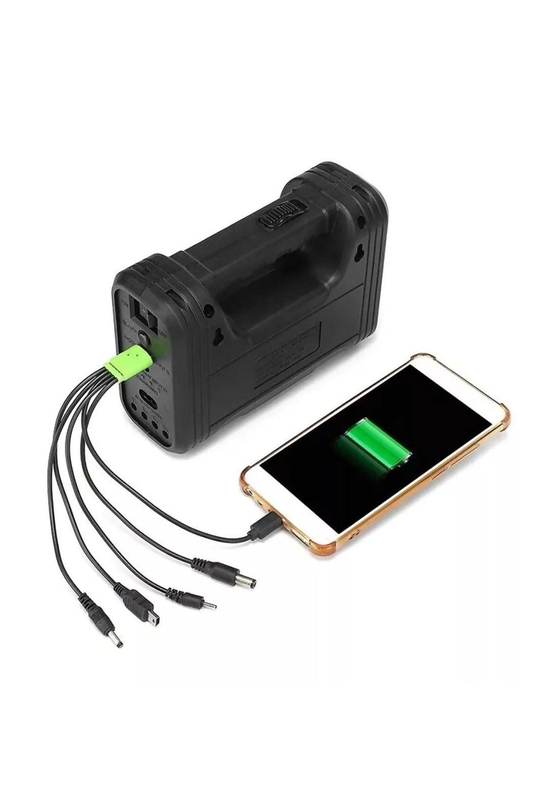 Kit Solar Emergencia Camping 220v Ampolletas 36hrs-2