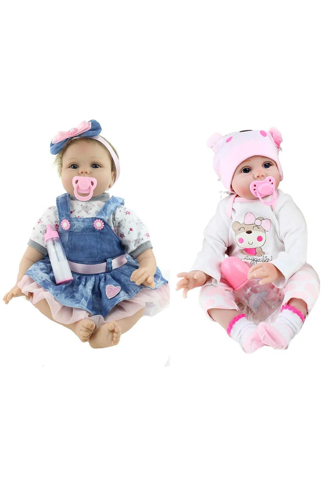 Bebe Reborn Muñeca Silicon Suave 55cm-0