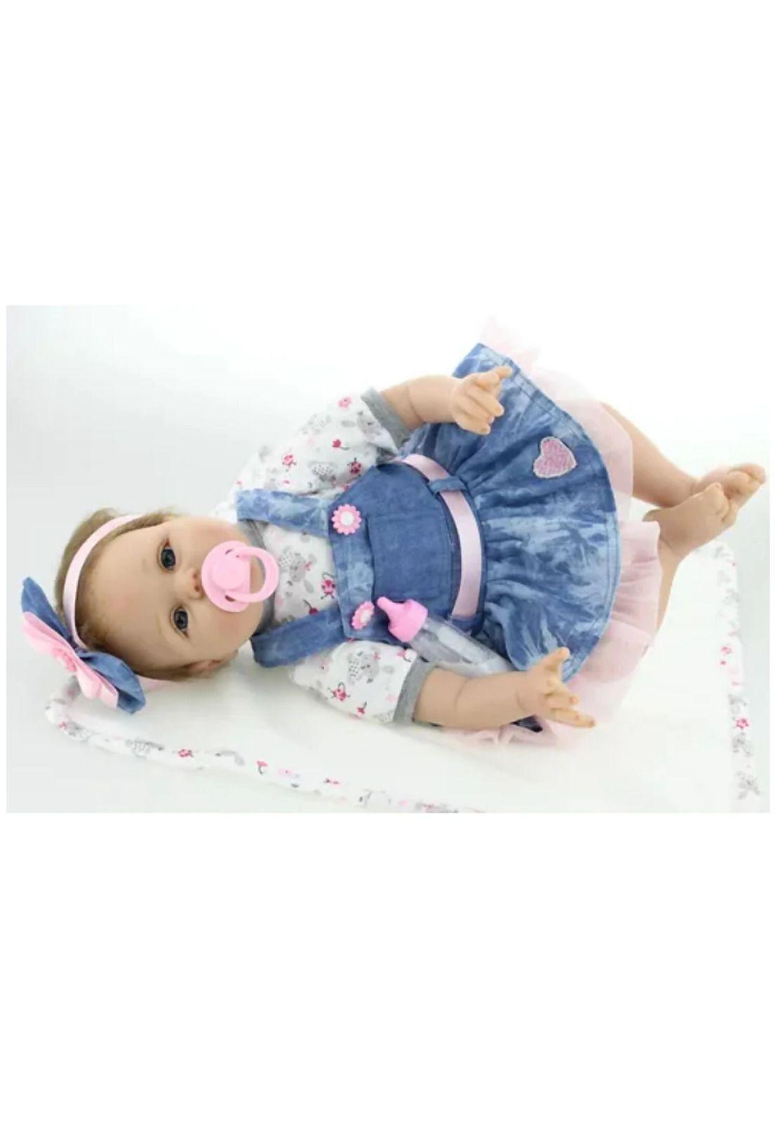 Bebe Reborn Muñeca Silicon Suave 55cm-2