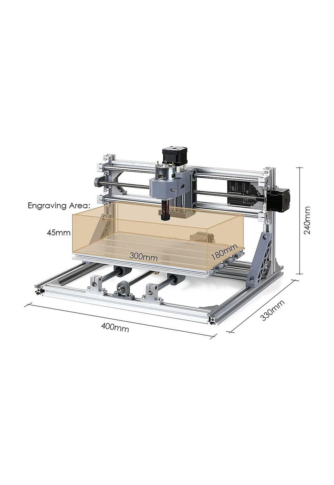 Cnc Router Kit 3018 Grbl Control 3 Ejes Grabadora Laser 2500-3