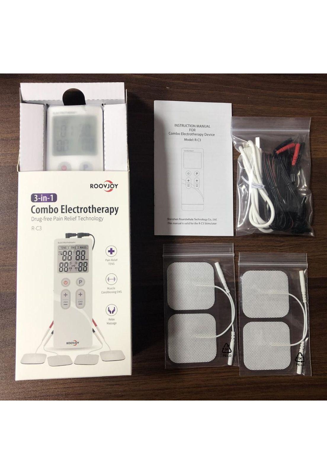 Electroterapia + Tens + Ems + Masaje / Recargable Usb / R-c3-4
