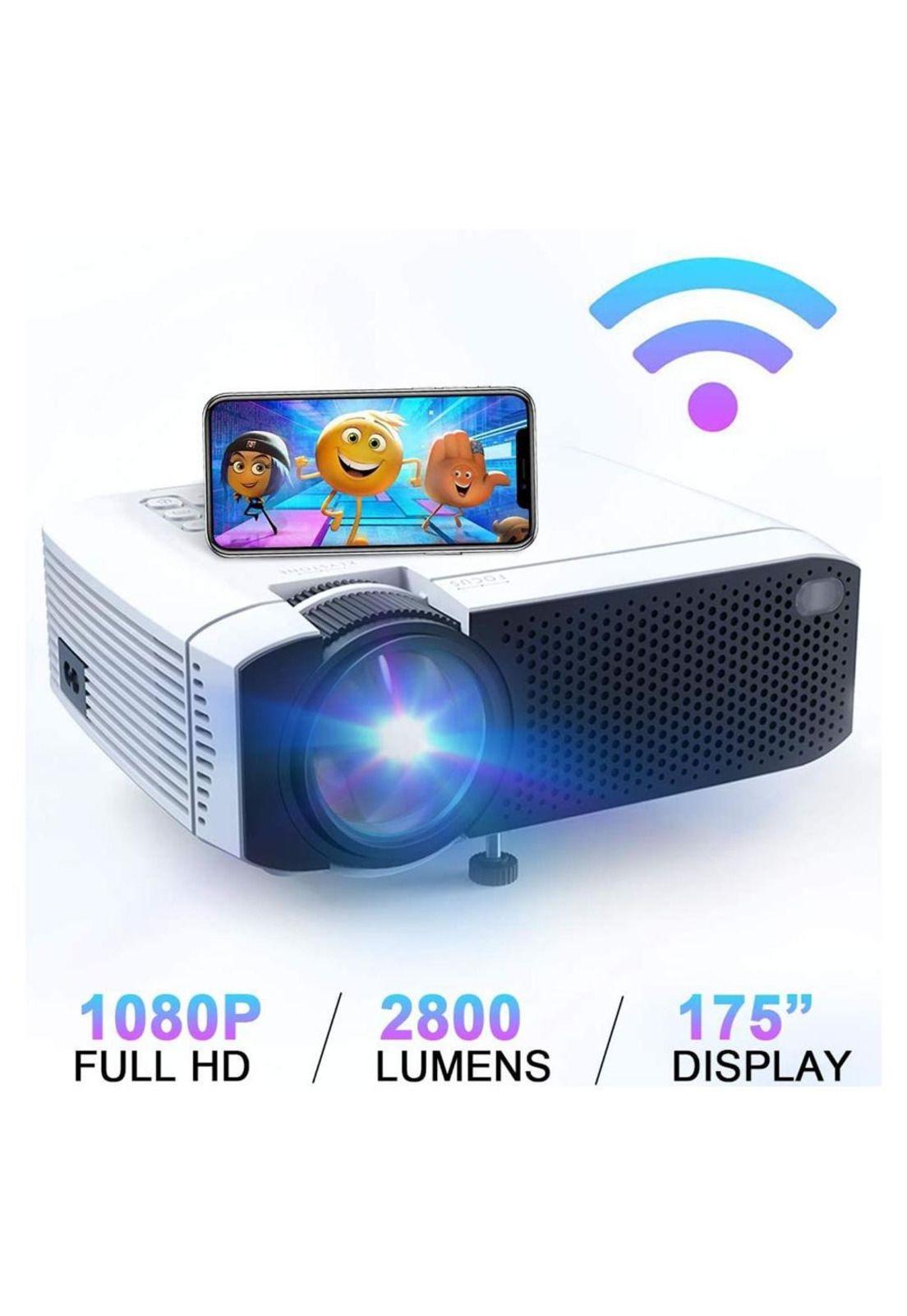 Proyector Led Miracast 1280p Wifi Tactil 1600 Lumenes B01-0