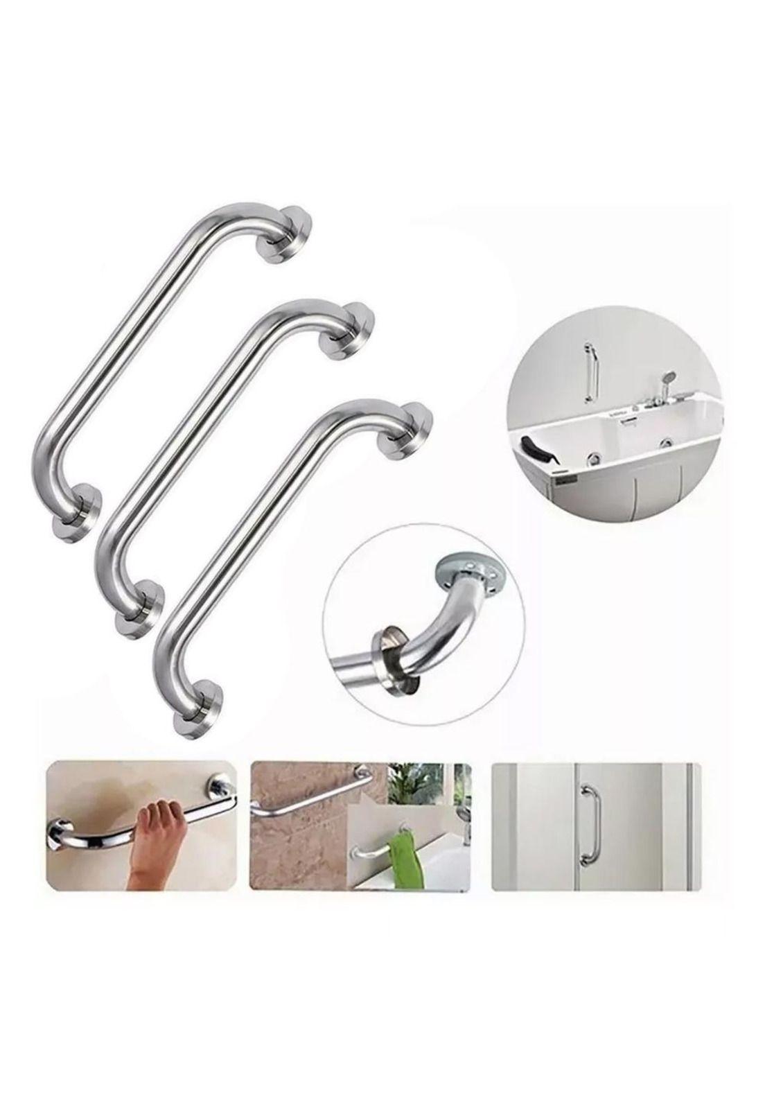 Pack De 3 Manillas (barra) Seguridad Baño Ducha 50 CM-4