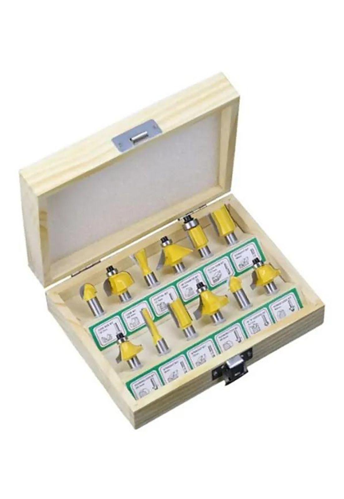 Pack Fresadora + Set 12 Fresas 1/4 Fresadora Tupi-3