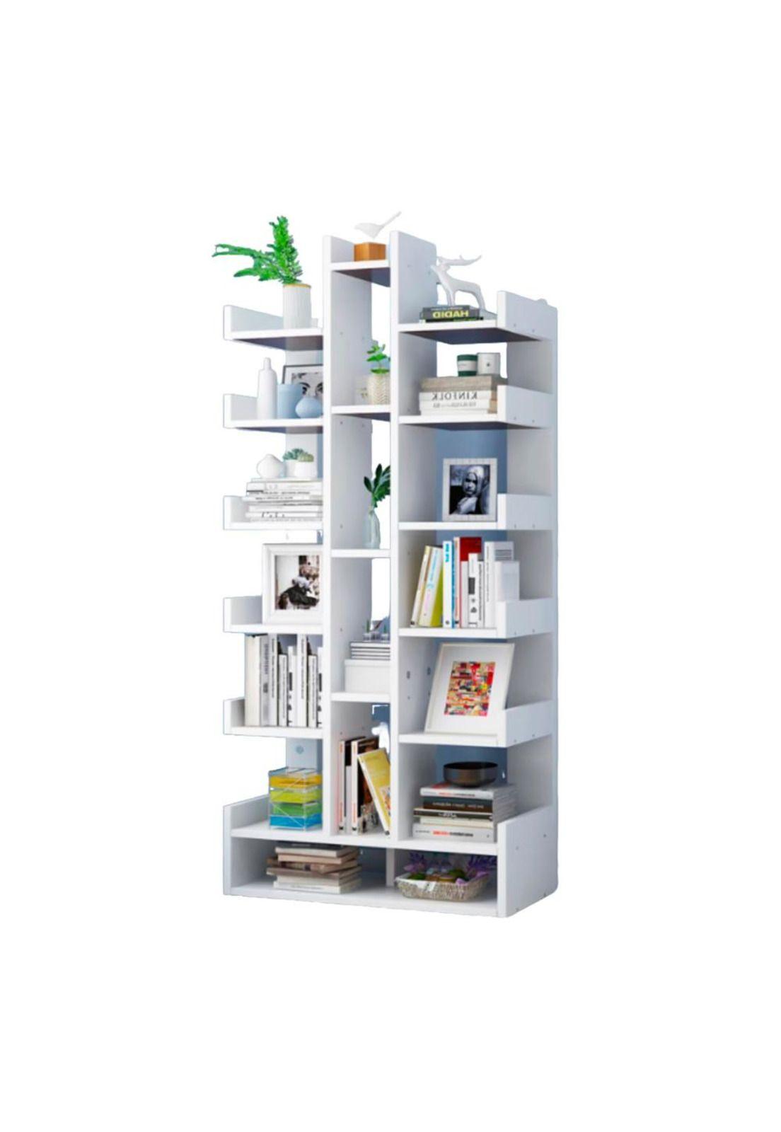 Estante Librero Blanco 51*18*168cm Chic Home-0