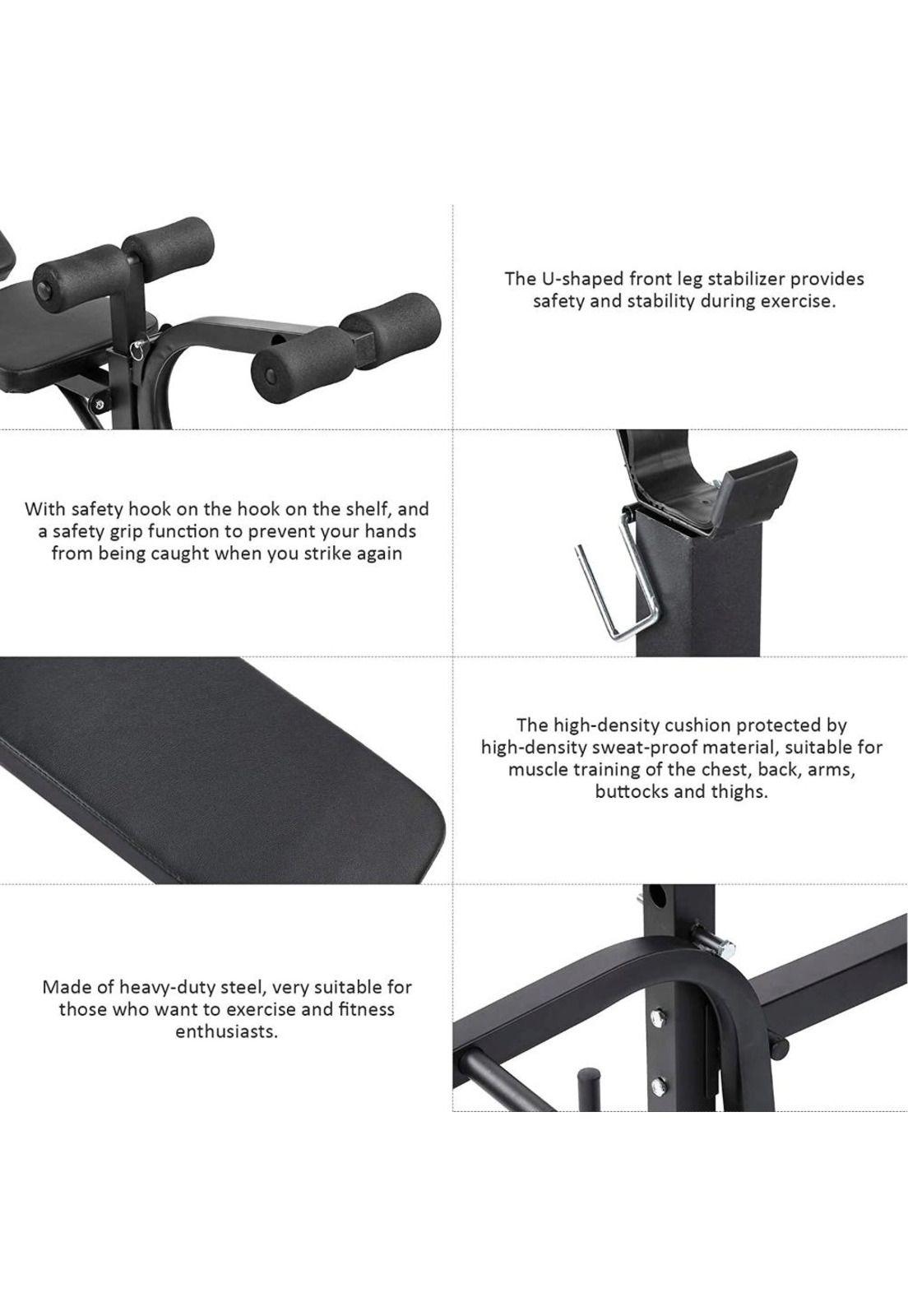 Press Banca Multifuncional Fit Profesional Boost Fitness-6