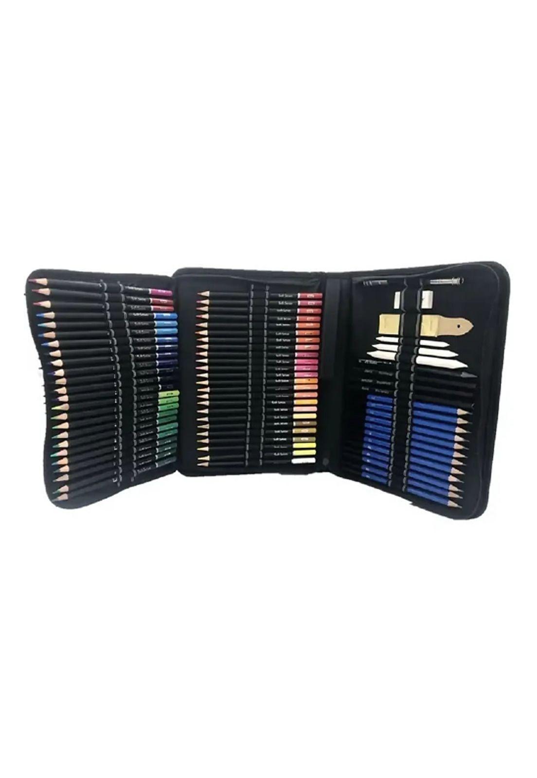 Kit Dibujo Estuche Profesional 95 Piezas-1
