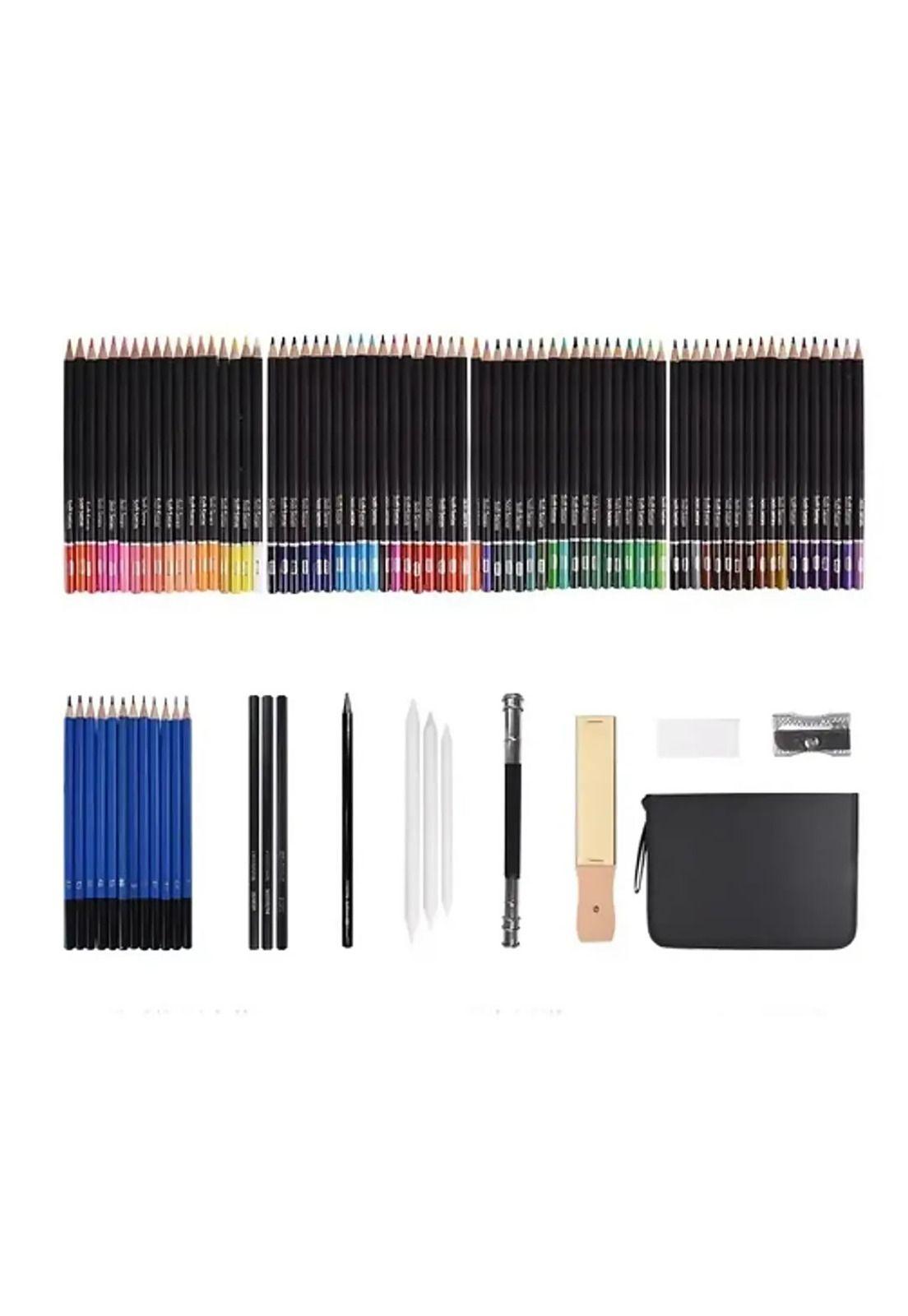 Kit Dibujo Estuche Profesional 95 Piezas-3