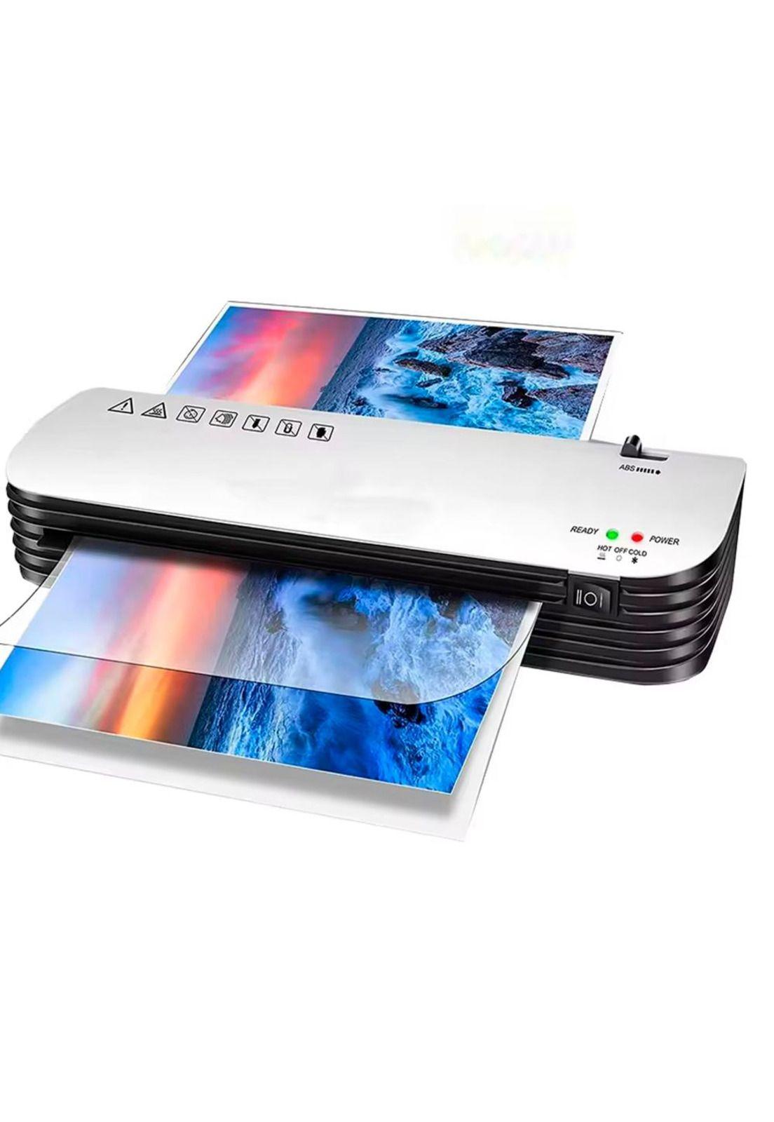 Laminadora Enmicadora Térmica+cortador De Papel+300micas-0