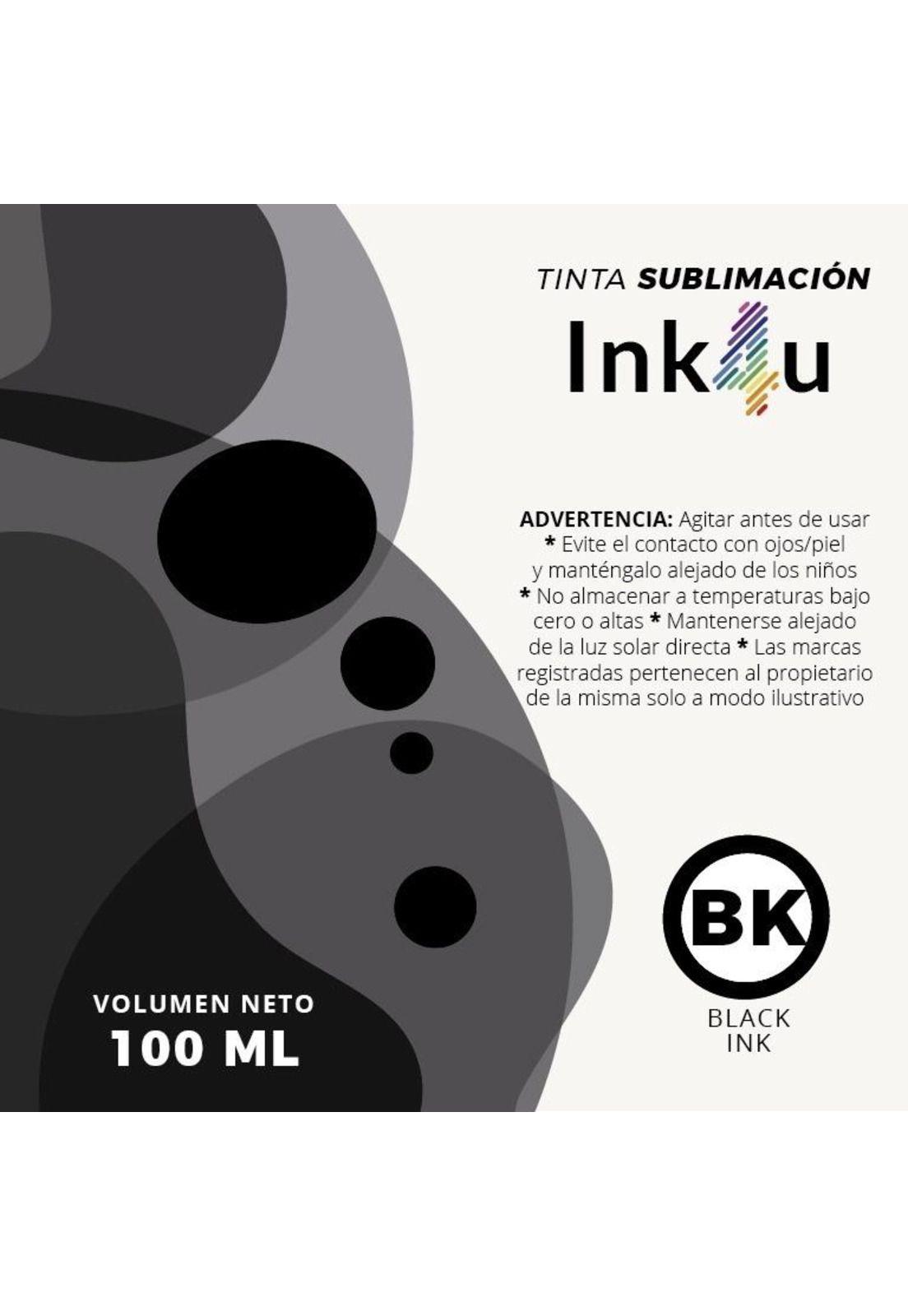 Tinta Sublimación Premium Universal 100ml Colores-1