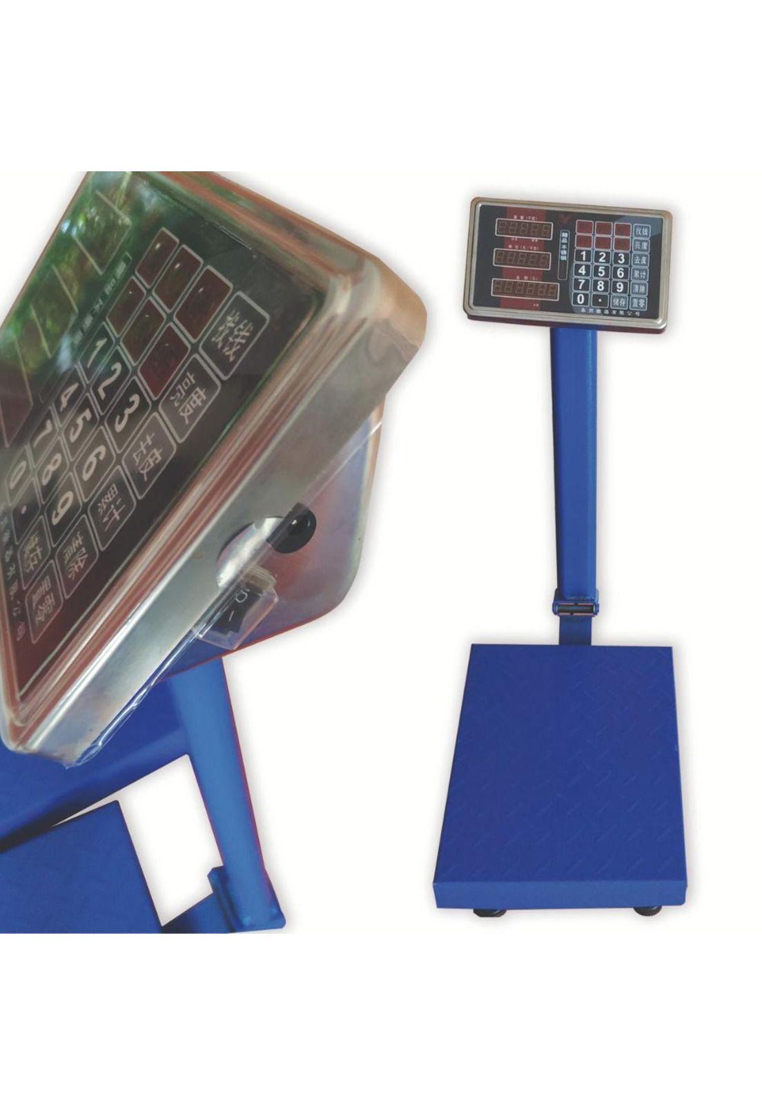 Balanza Pesa Digital 300kg Acero Diamantado-1