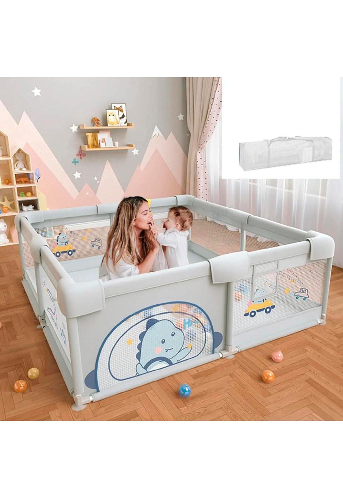 Corral Centro De Juego 2 X 1.8 M Portátil Bebés Y Niños-1