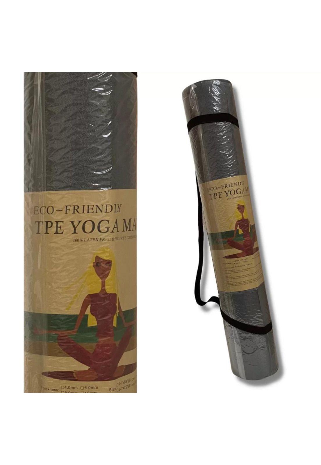 Mat Yoga Colchoneta Eco 8mm + Bolso + Correa-3