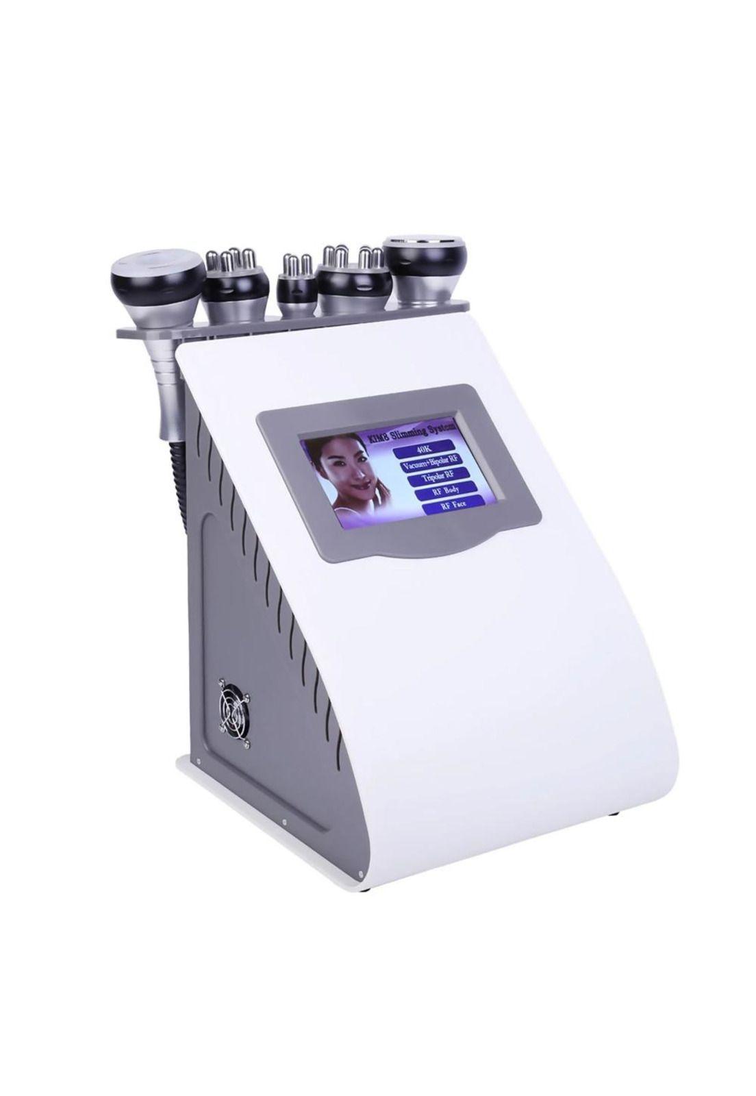 PACK SILVER PRO: Cavitación 5 en 1 + Ondas Rusas + 2 Gel Ultrasonic Dermik + Mesa de apoyo-1