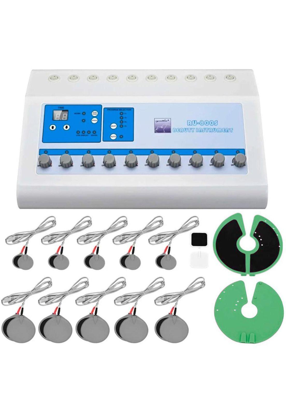 PACK SILVER PRO: Cavitación 5 en 1 + Ondas Rusas + 2 Gel Ultrasonic Dermik + Mesa de apoyo-2