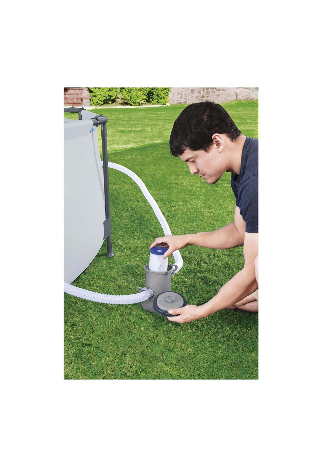 Bomba con Filtro Piscina 1249 Litros/hora-3