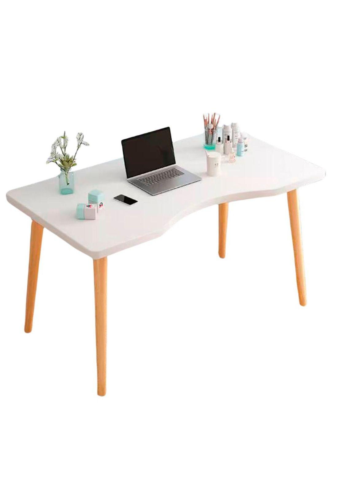 Escritorio oficina blanco moderno 120cm ChicHome-0