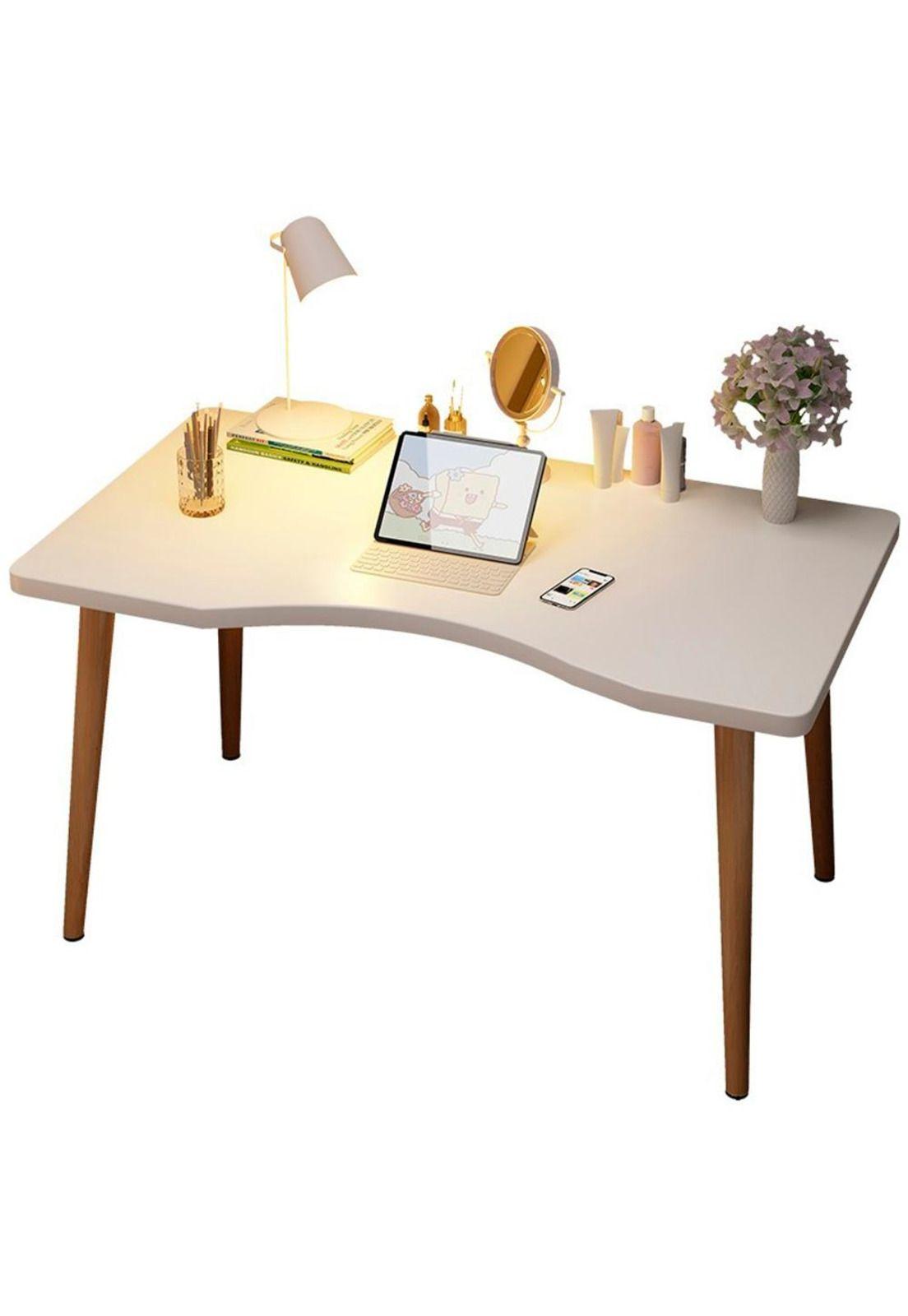 Escritorio oficina blanco moderno 120cm ChicHome-1