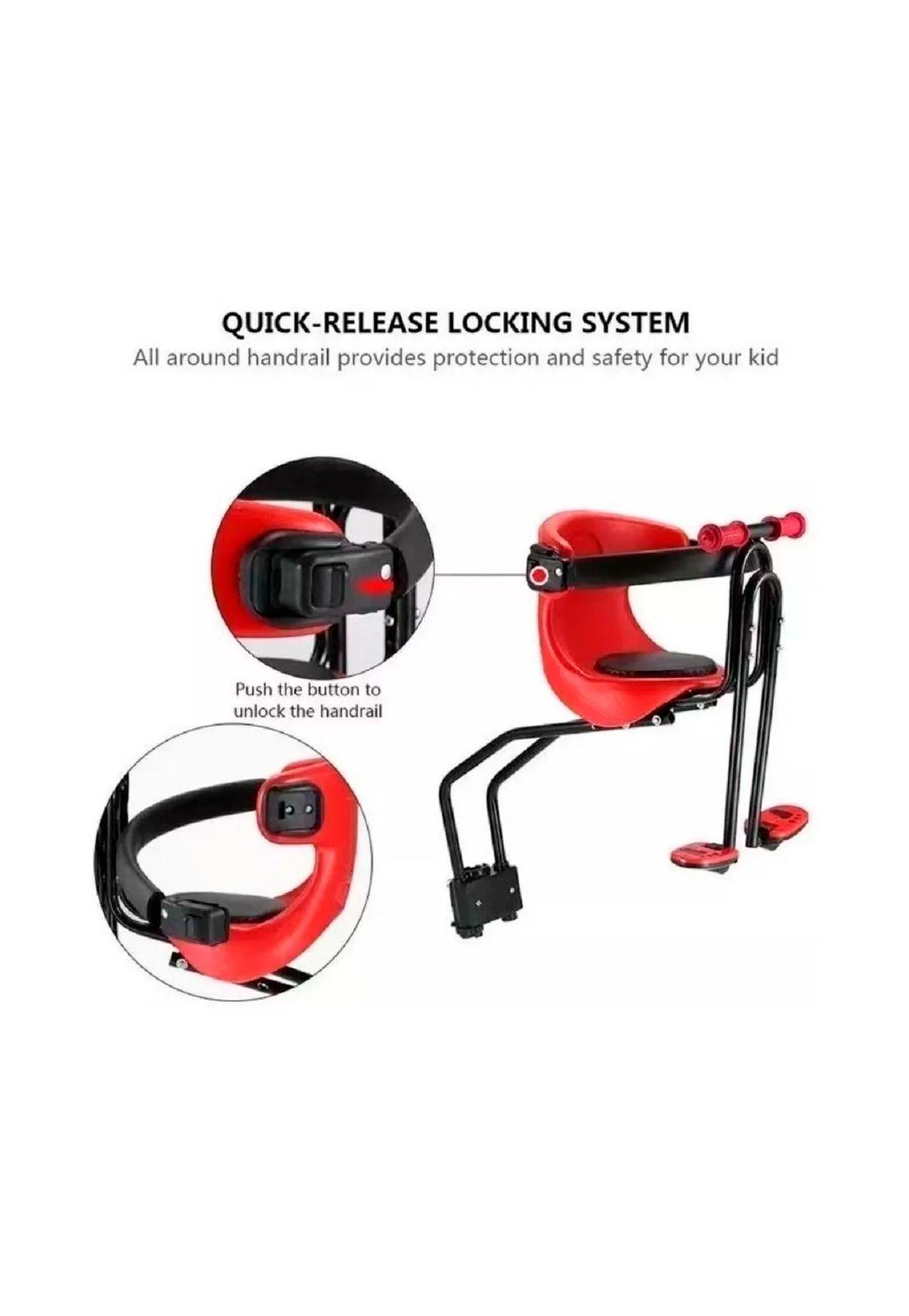 Silla Frontal De Bicicleta Para Niños Y Bebes 30kg-1