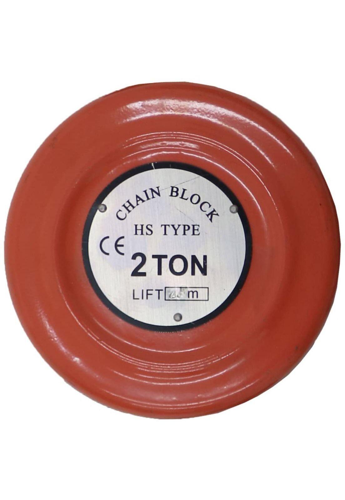 Tecle Cadena Manual De 2 Ton Con 3 Metros De Cadena-2