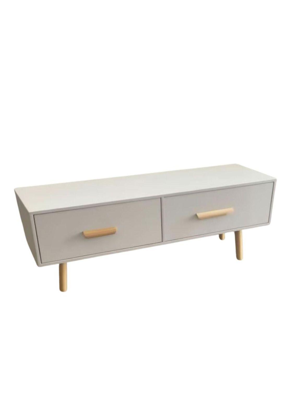 Rack TV 2 cajones 100x30x40cm Chic Home-2