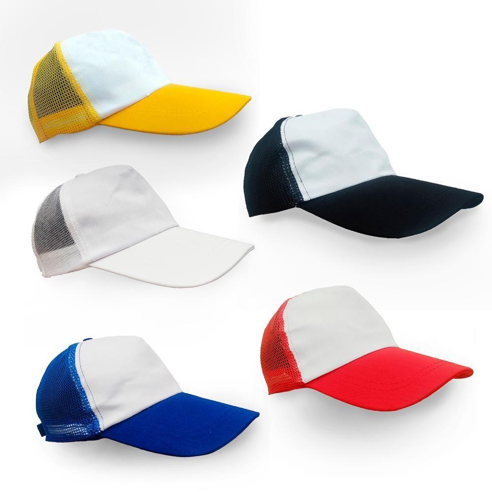 Pack X10 Jockey Gorro con Malla Sublimacion-1