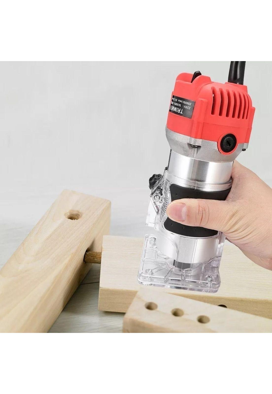 Fresadora Tupi Rebajadora 6.35mm 550w 3000r/min-4