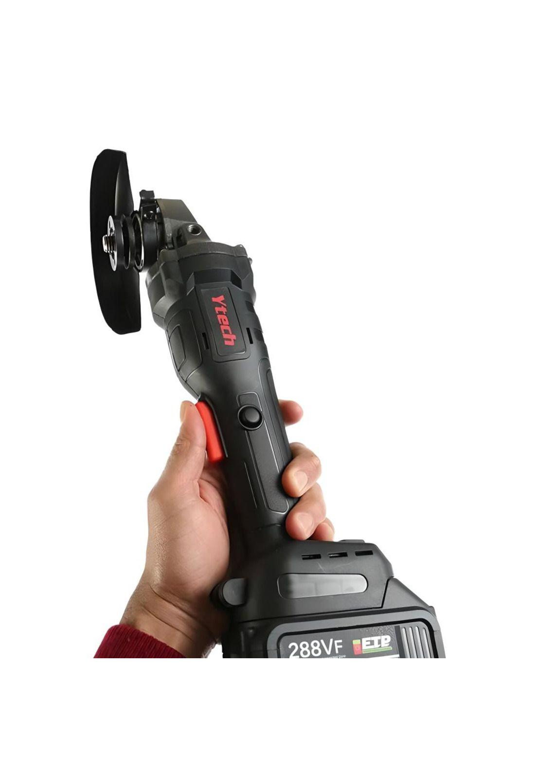 Esmeril Angular Inalámbrico 18v 2000w Bateria Cargador-0