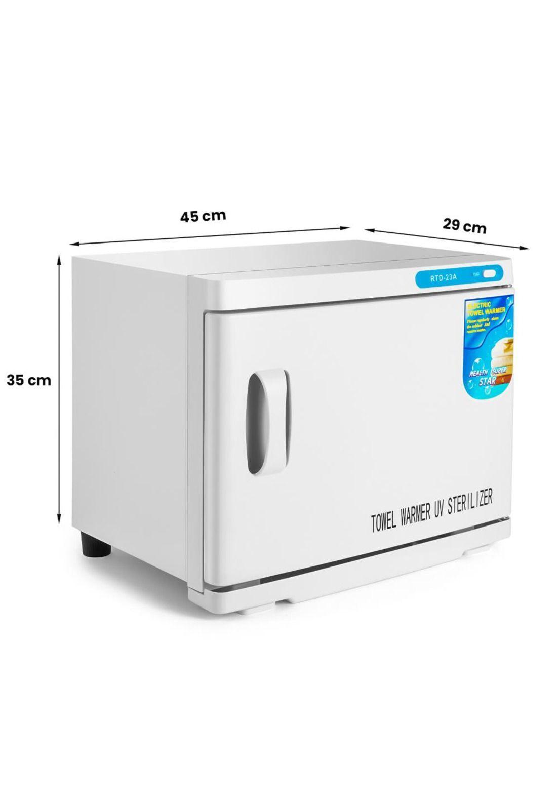 Calentador de Toallas Peluquería Barbería Blanco-2