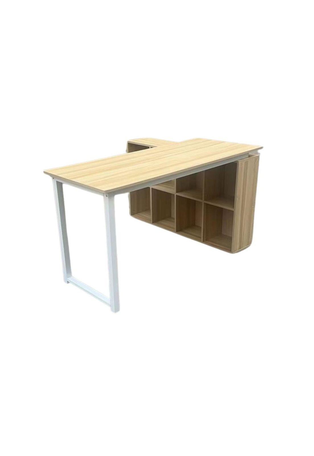 Escritorio en L con organizador 140x120x75cm Chic Home-4