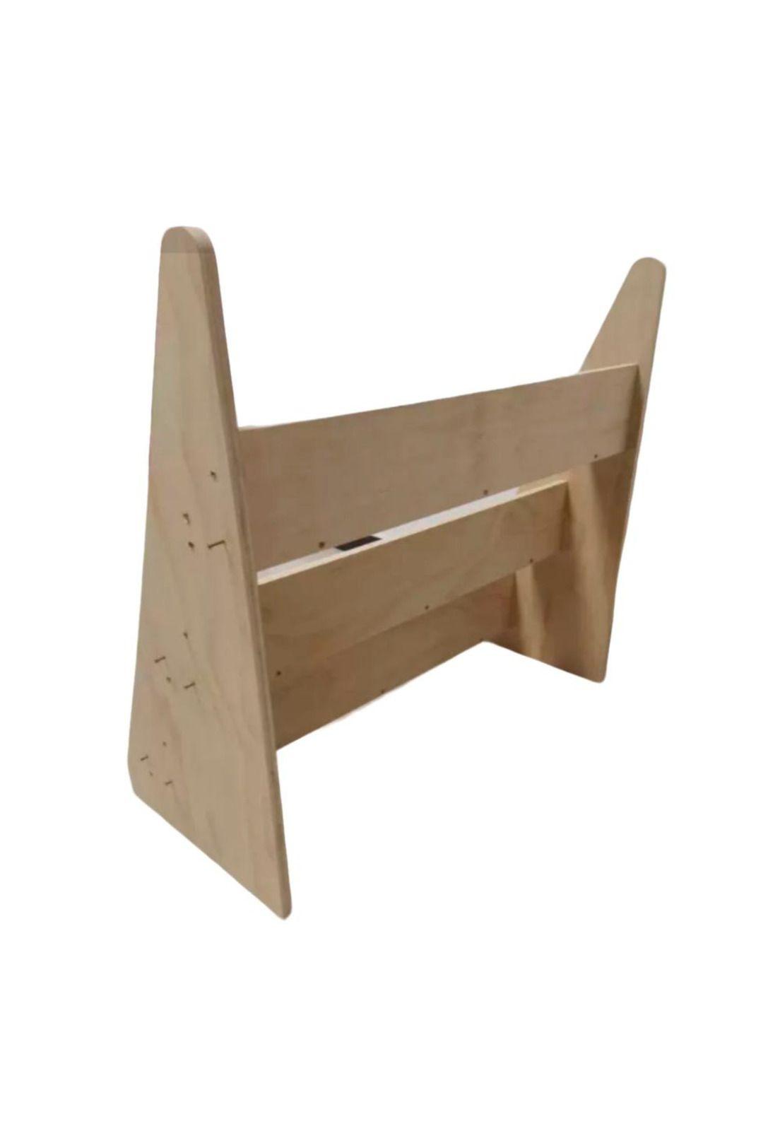 Librero infantil color madera 76x38x91cm Chic Home-3