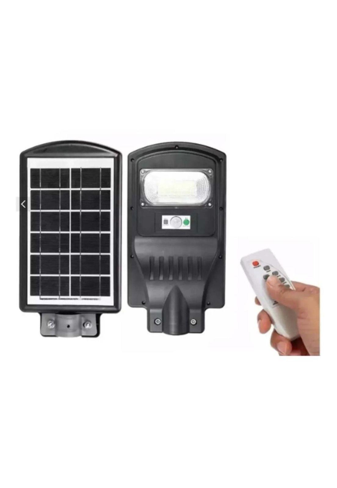 Foco Led Solar 40w C/sensor Movimiento + Soporte + Control-0