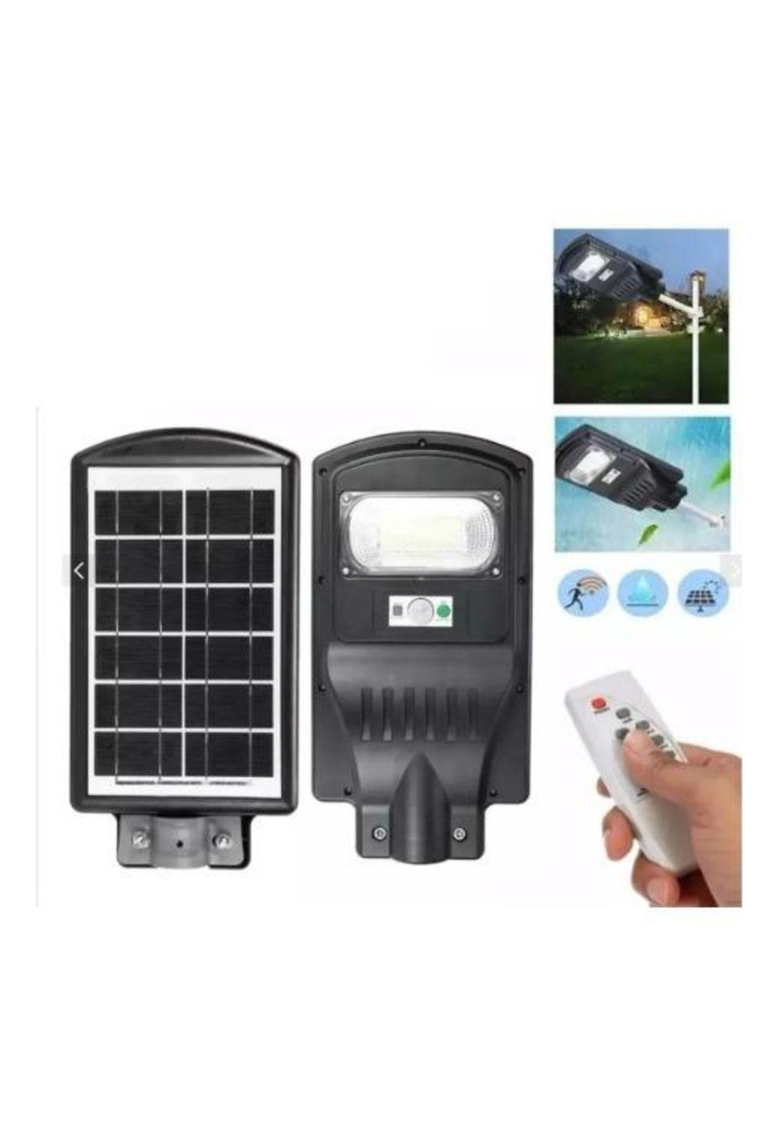 Foco Led Solar 40w C/sensor Movimiento + Soporte + Control-3