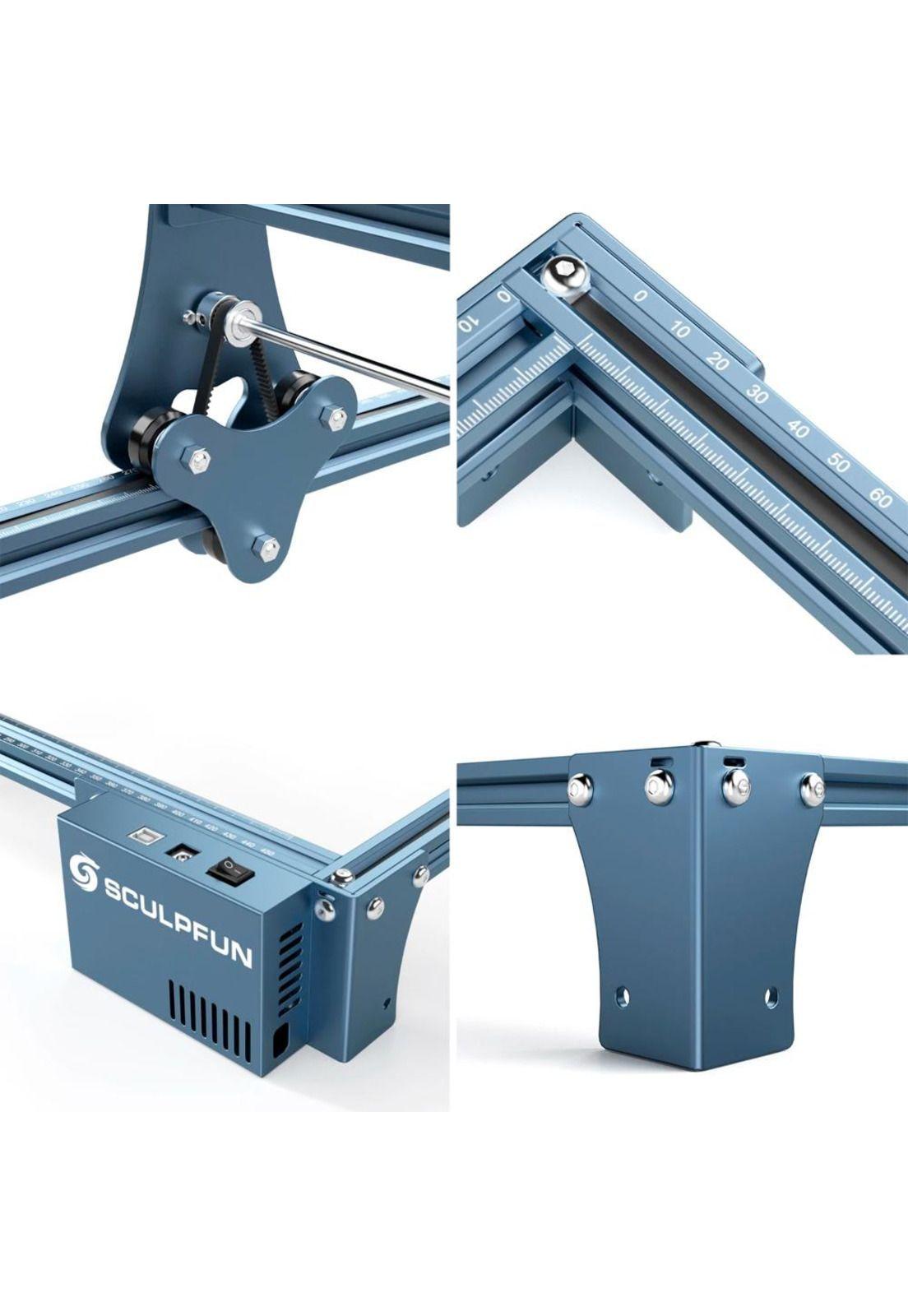 Máquina de grabado Láser Sculpfun S9 Rayo Ultra Delgado-2