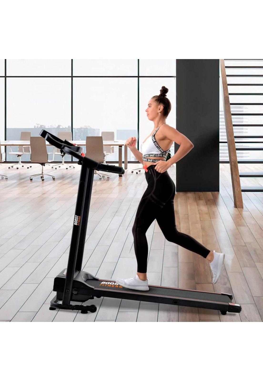 Trotadora Boost Fitness G3531 inclinacion plegable 2.5HP 12km/hr G3-2