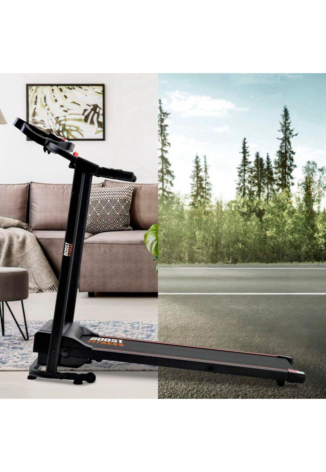 Trotadora Boost Fitness G3531 inclinacion plegable 2.5HP 12km/hr G3-3