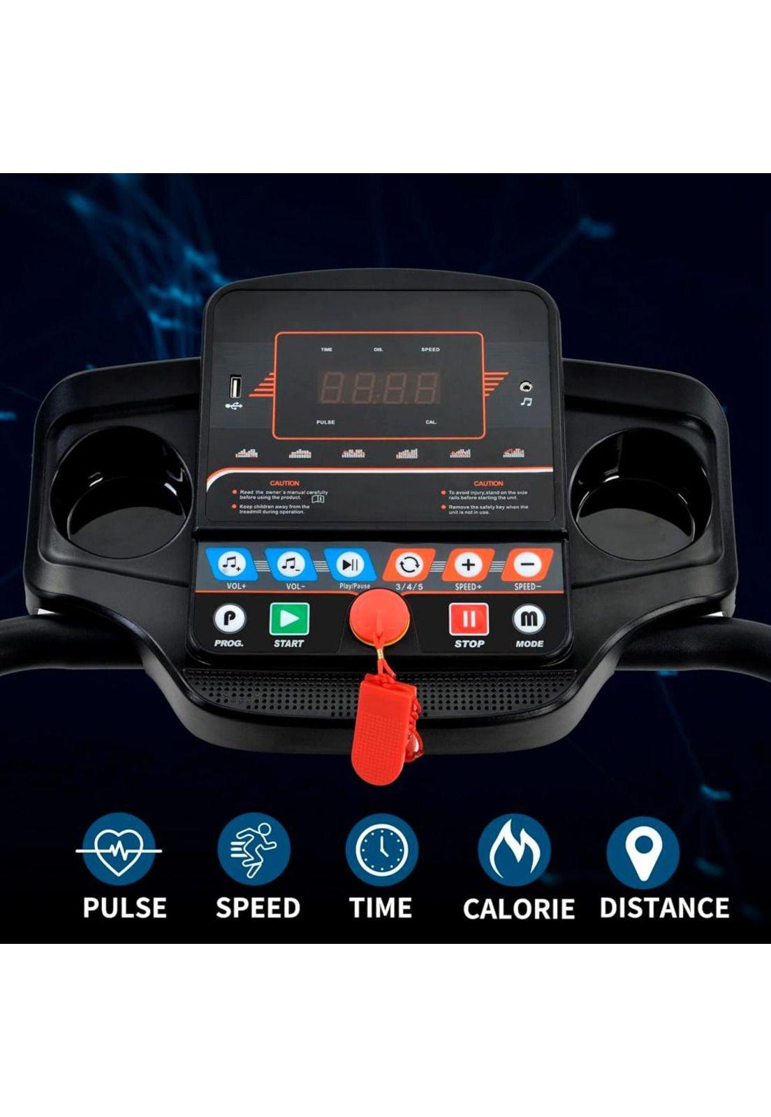 Trotadora Boost Fitness G3531 inclinacion plegable 2.5HP 12km/hr G3-5