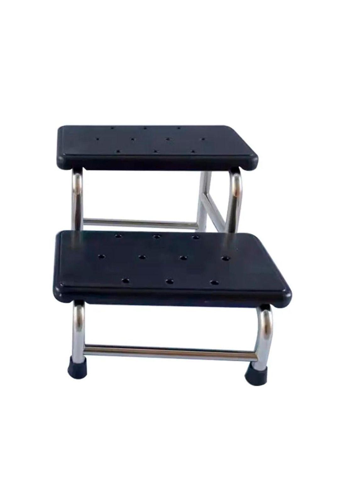 Escabel Clinico Antideslizante 2 Peldaños Catre Reposa Pies-3