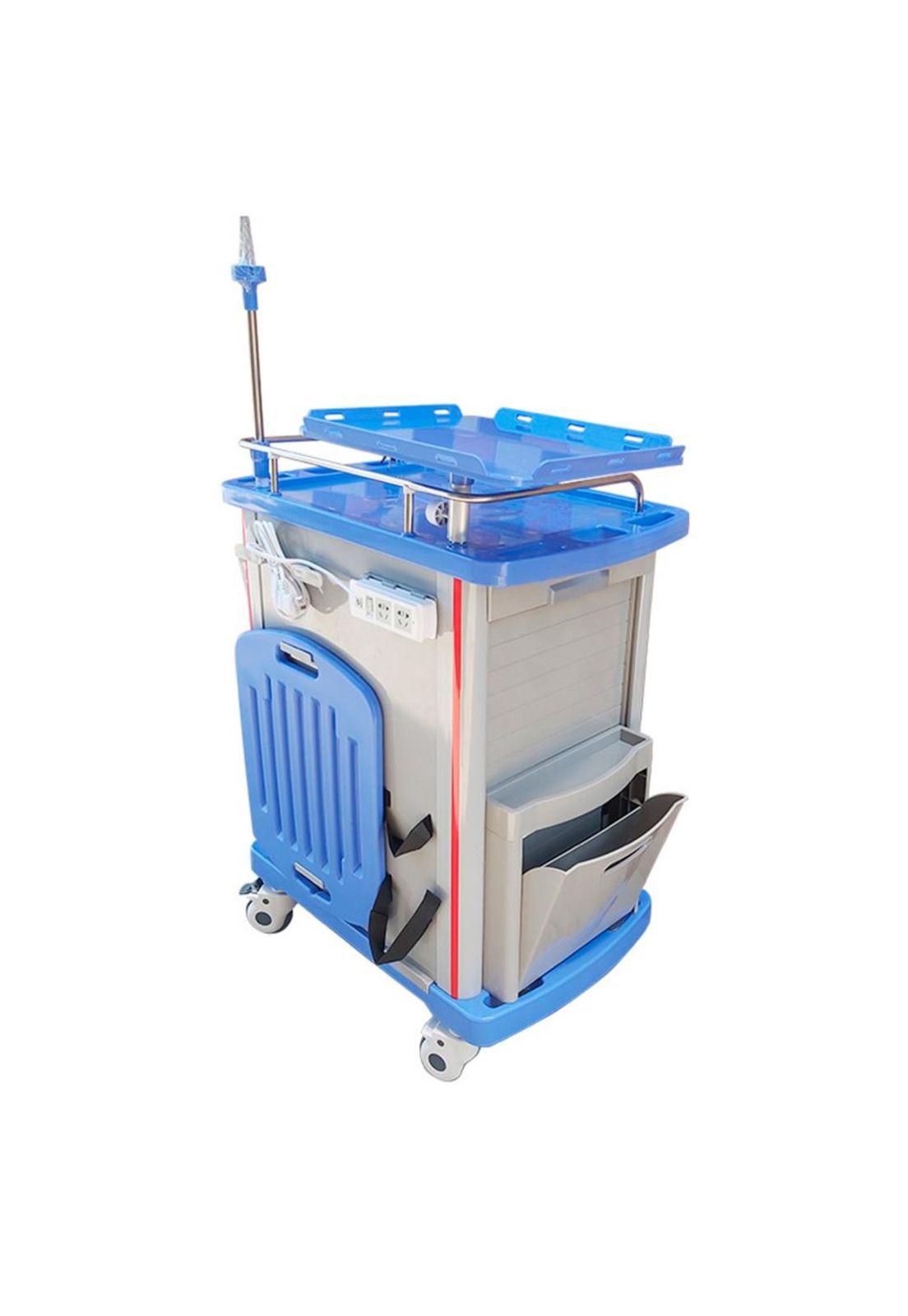 Carro De Emergencia ABS con Cajones-3