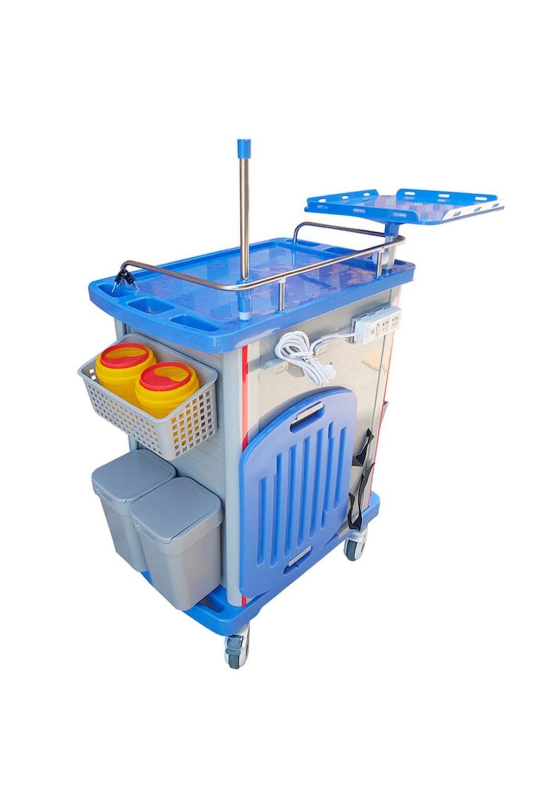 Carro De Emergencia ABS con Cajones-4