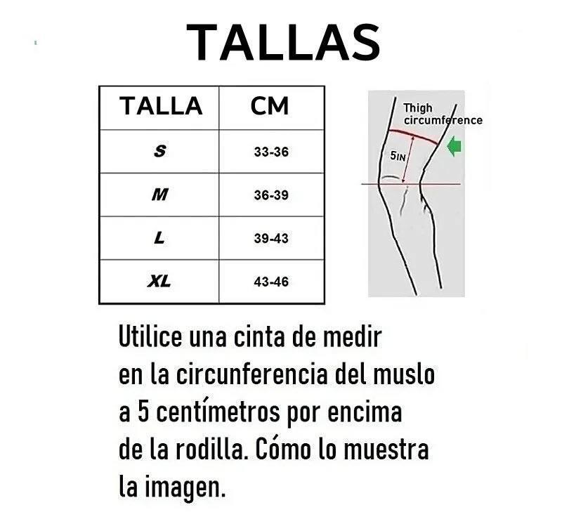 Par de rodilleras "Copper" Compresión Con Fibra De Cobre-3