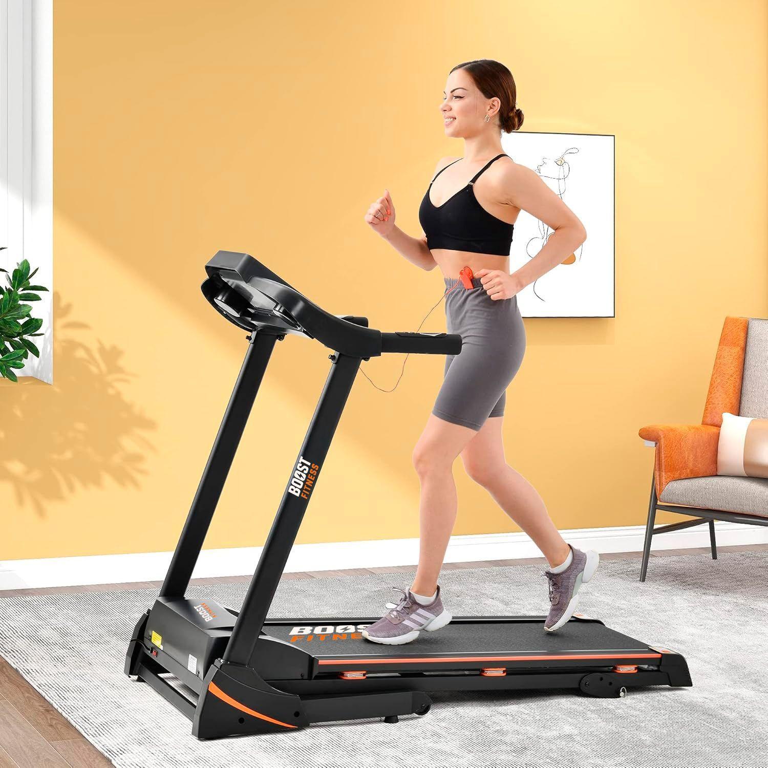 Trotadora Boost Fitness X815S plegable Inclinicacion 2.5HP 15km/hr X8-6