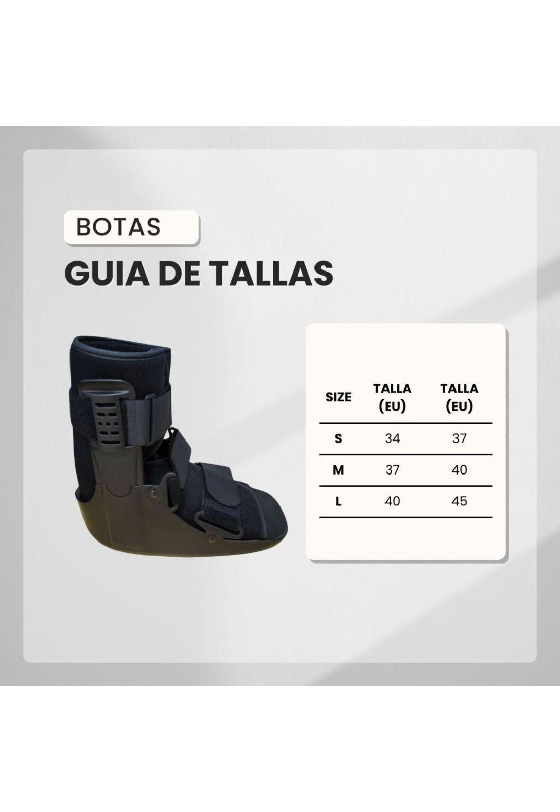 Bota Ortopédica Corta Ambidiestra Unisex-4