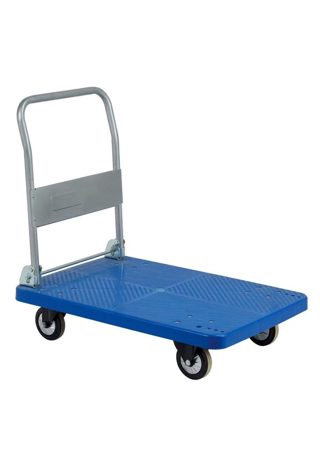 Carro De Carga Plegable Manual Yegua 300kg 4 Ruedas Multiuso-4