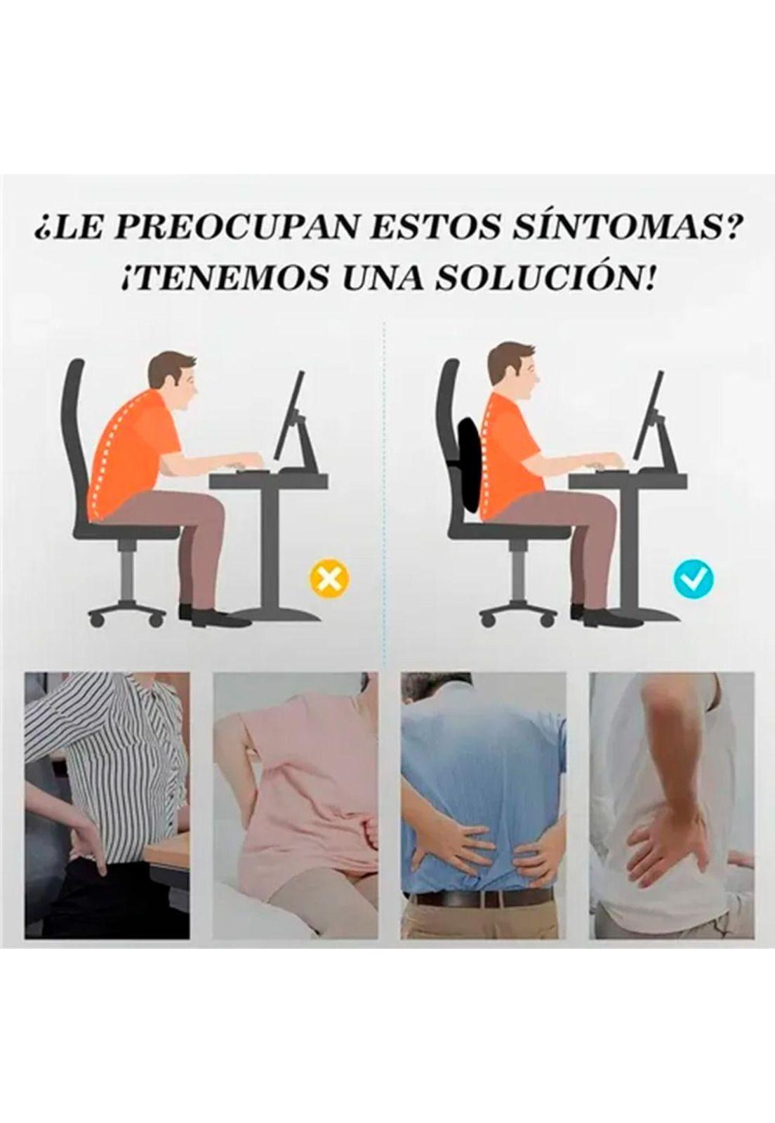 Cojin Soporte Espalda Corrector Lumbar-4