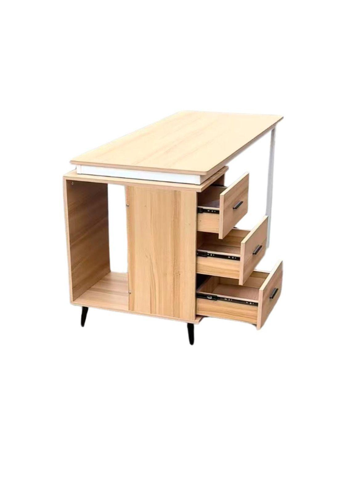 Escritorio Oficina cajoneras 140x60x75cm Chic Home-2