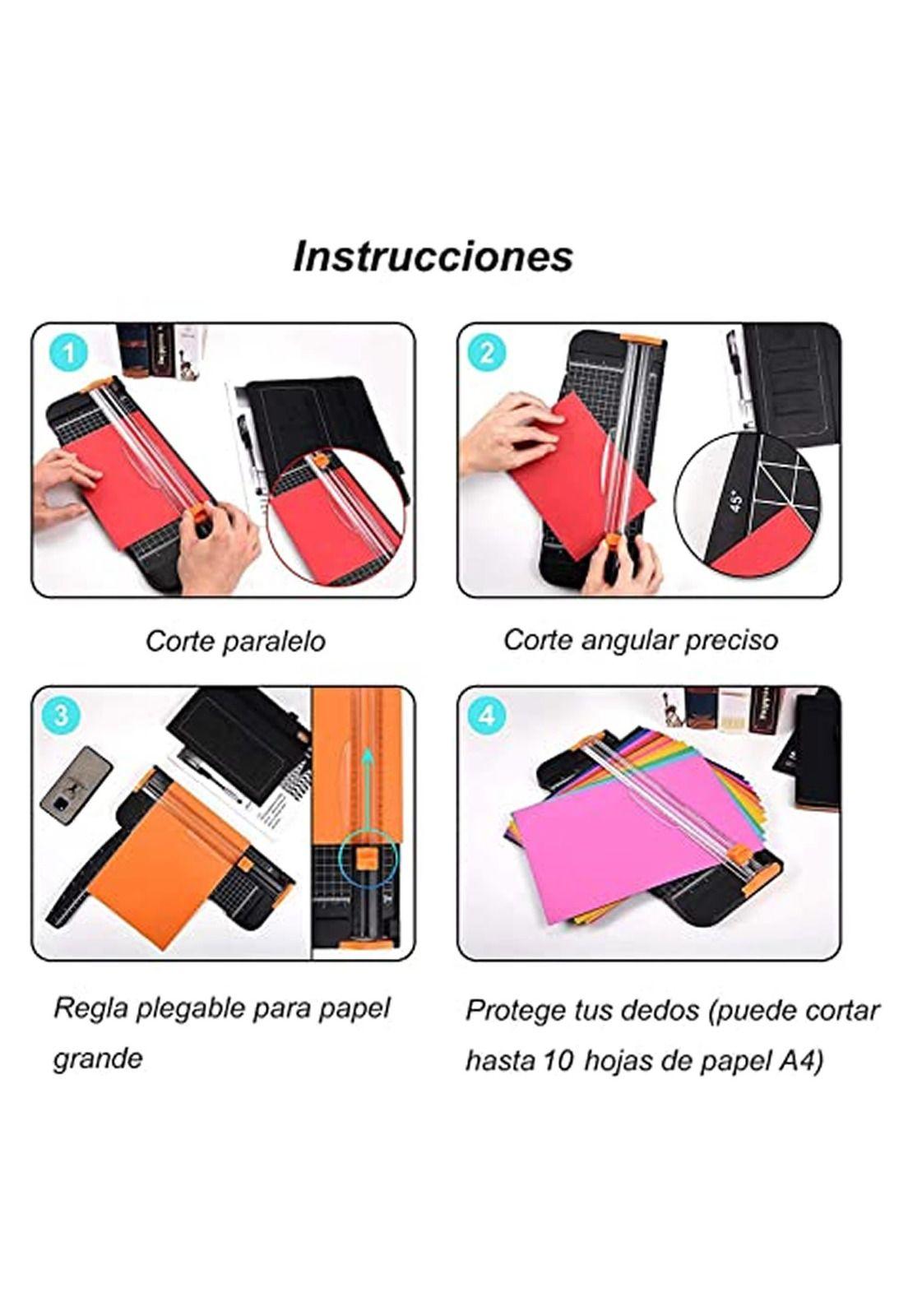 Guillotina A4 Corta Papel Fotos-2